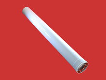 Подовжувач коаксіальний димоходу турбо котлів (ф60/100) L=1000 mm