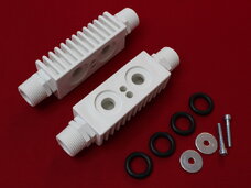 Перехідники Aquamax для підключення промивання пластинчастих теплообмінників (0817)