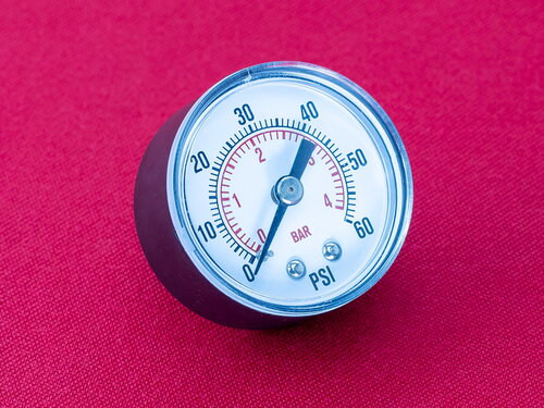 Купить Манометр котла Hermann Eura, Thesi ➣ 0-4 бар, Ø40 мм, G"1/8" 726 грн., фото