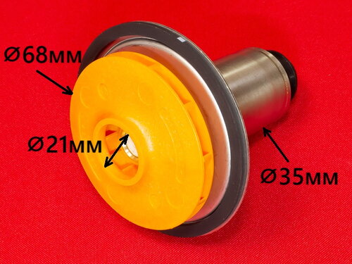 Ротор насоса Wilo INTVACL 15/5-2, Wilo TSL 12/5-3C ➦ обратное вращение, оранжевый ➣ 21/68 мм, стакан 35 мм Купить Ротор насоса Wilo INTVACL 15/5-2, Wilo TSL 12/5-3C ➦ обратное вращение, оранжевый ➣ 21/68 мм, стакан 35 мм 1 976 грн., фото