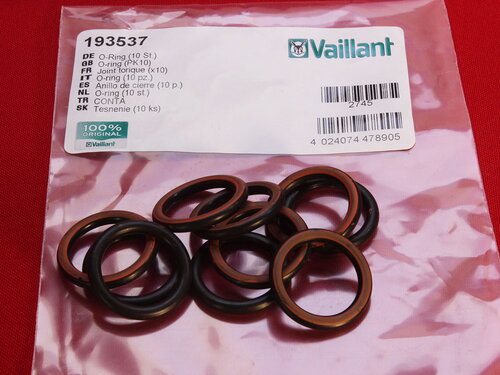 Купить Уплотнительная прокладка Vaillant для гидравлических соединений (19,8х3,6 мм) — 1 штука 78 грн., фото