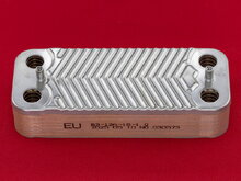 Теплообменник пластинчатый котла ECA, De Dietrich (16 пластин) 7006951209