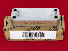 Теплообменник гвс котла Baxi, Westen (14 пластин) 5686680