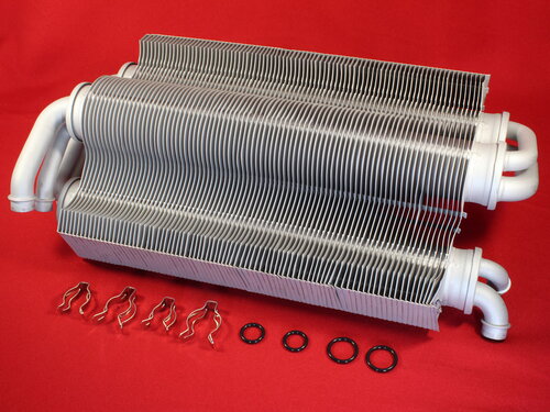 Купить Битермический теплообменник Ferroli Domitech C32, Easytech C32 39829590 19 240 грн., фото