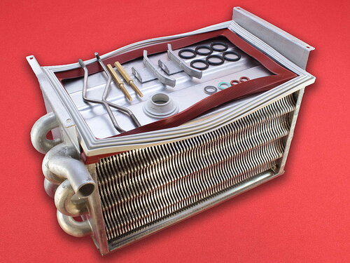 Купить Теплообменник газового конденсационного котла Ferroli Econcept 35A, 35C 23 920 грн., фото