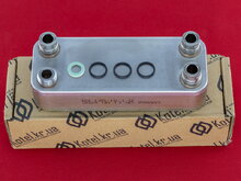 Теплообмінник Vaillant Turbomax, Atmomax, aquaPLUS, aquaBLOCK, EcoMAX ➣ (16 пластин, довжина 190 мм)