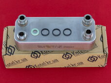 Теплообмінник Vaillant Turbomax, Atmomax, aquaPLUS, aquaBLOCK, EcoMAX ➣ (16 пластин, довжина 190 мм)