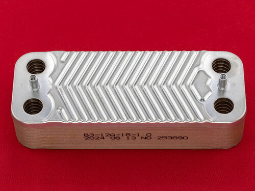 Купить Теплообменник Viessmann Vitopend 100 WH1D, Vitodens 100 WB1B, WB1C ➡ 16 пластин 2 600 грн., фото