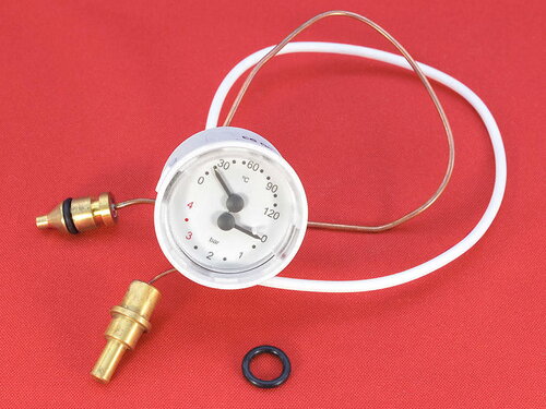 Купить Термометр-манометр котла Viessmann Vitopend 100 WH1B ➣ 24-30 кВт 3 016 грн., фото