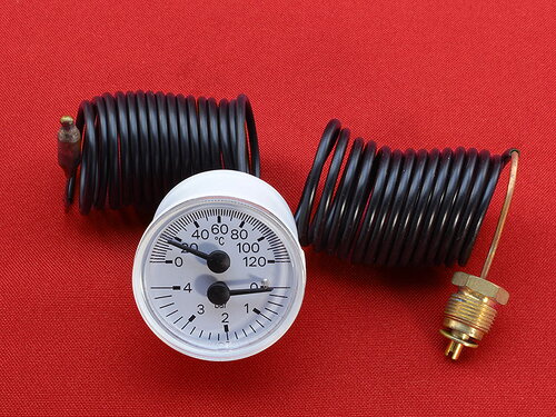 Купить Термоманометр Ferroli Rendimax, Pegasus, Tantaqua N EL, GN 1 1 820 грн., фото