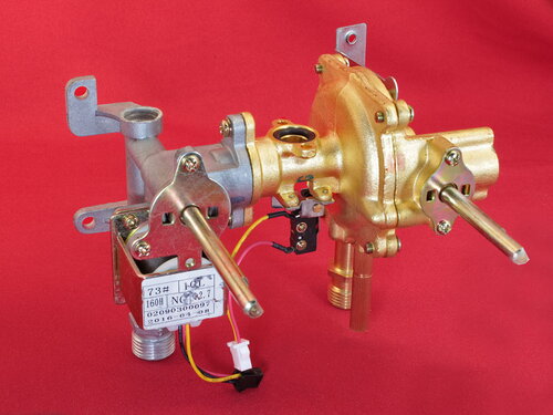 Купить  Газоводяний редуктор газових колонок ➣ фланець до теплообмінника, мембрана 73 мм 1 716 грн., фото